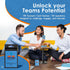 Ultimate HR Training & Team Building Card Game - HR Edition, Blue, 50 Cards