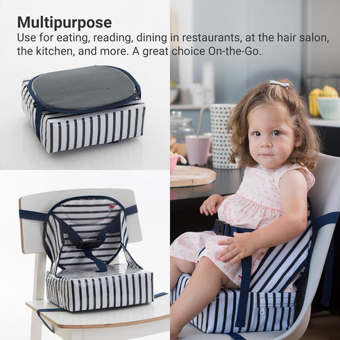 by BabyToLove BabyToLove Easy Up Baby Booster Seat | Lightweight On The Go and Easy to Carry | Foldable Toddler Booster