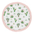Sweet Jojo Designs Pink and Green Boho Watercolor Playmat Tummy Time Baby