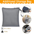 Car Seat Travel Bag, Fits Chicco Keyfit 30, Uppababy Mesa, Nuna Pipa Lite, Padded Infant Gate Check Bag for Air Travel