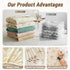 2PCS 52"x28" 100% Bailix Heavyweight Muslin Baby Crib Sheets - Neutral Fitted Crib Sheets for Boys Girls, Breathable