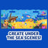 Horizon Group USA Baby Shark Sticker Play Set - 100 Reusable Puffy Stickers for Kids Ages 3 and Up