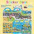 3-6, Reusable Sticker Book for Toddlers Jelly Stickers for Kids, Sticker Activity Book Travel Toys for Car & Airplane