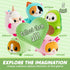 JOYIN Stuffed Animal, Kawaii Avocado Cat Plush Toy, Soft Plushie, Cute Present for Kids and Adults, Birthday Surprise