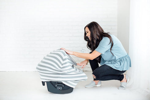 Harbor Multi-Use Cover for Car Seat, Nursing, Stroller - Stretchy Fabric, Stylish Designs