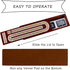 Set, 3 9 2 Sets Juegoal Upgrade Wood Cribbage Board Game Solid Wooden Continuous Track Board with Larger Storage Area