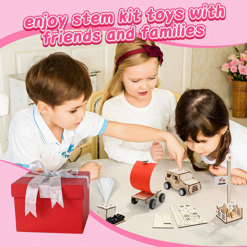 24 6-8, 6 7 8 9 10 11 12 13 Party Favors for Boys Girls , Pcs Stem kits for Kids Treasure Box Toy Wood Arts and Craft