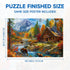 2000 Jigsaw Puzzles Pieces for Adults Families Bear Village Pieces Fit Together Perfectly