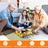 3 Pack 48 Large Piece Puzzles for Seniors, Dementia Activities, Kittens, Chicks, Birds Gift for Elderly Adults