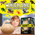 XXTOYS Dino Egg Dig Kit, Unearth Jumbo Dino Egg with 12 Different Dinosaur Toys, Educational STEM Toys for Kids 5-7