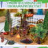 27 Pcs Primitive Man Figurines Kit, Diorama Supplies with Mini People Figures, Mixed Model Trees and Stone for