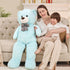 MaoGoLan 47 Inch Giant Anniversary Teddy Bear - Huge Oversized Stuffed Animal Gift for Girls, Girlfriend, Boys, Wife
