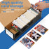 Trading Card Storage Box with Dividers, Cardboard Organizer for Baseball, Sports, Game, Playing Card Collection, Pack
