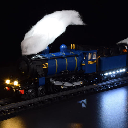 LED Lighting Kit for Lego Ideas 21344 The Orient Express Train Building Set - Model Not Included (Remote Version)