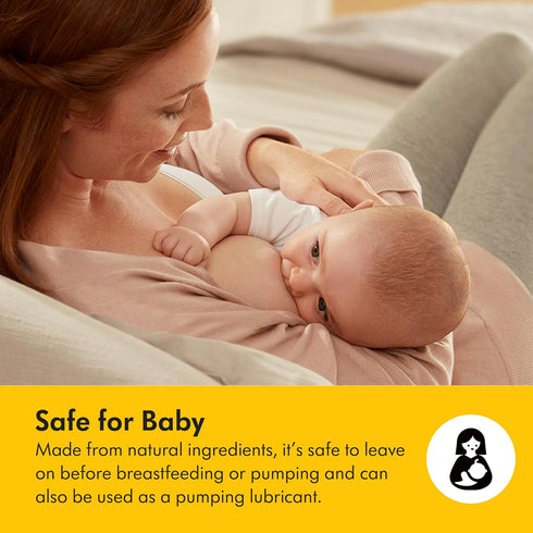 1.34 oz Medela Organic Nipple Cream & Pumping Lubricant, Soothes & Nourishes for Breastfeeding, Made with Natural