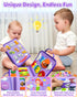 Walenty Busy Board Montessori Toys for Toddler Boy Girl Birthday Gifts, Busy Book Sensory Learning Toys for Toddlers