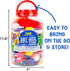 Made By Me! Ultimate Jar of Crafts, 200+ Piece Rainbow Craft Supply Bundle, Starter Kit for Kids and Adults