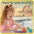 2 Set 4 2+ READY LEARN Paint and Clay Mushroom Stampers - of - Ages - Easy to Grip Arts and Crafts Tools for Kids - DIY