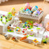 WuNian 12 Packs Sets 12 2 6+ Prefilled Easter Eggs with Bunny Building Blocks in Easter Basket Stuffers Building Toys
