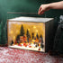 Memorywuu 15.8'' 11'' 11'' Wooden Diorama Box Large Display Case x x Wood Display Case Deep Shadow Box Frame