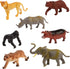 Migration 100 Piece Set of Animal Plastic Figures Playset, Includes Wild, Safari, Zoo, Jungle, Farm, Forest, Ocean