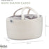 Portable Rope Diaper Caddy for Baby Essentials