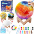 Paint Your Own Moon Lamp Kit, DIY 3D Moon Light, Galaxy Lamp, Arts & Crafts Kit for Teens Boys Girls, Birthday Gifts