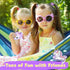 Unicorn Toys Camera for Kids Girls Age 3-8, Digital Selfie Video Camera with HD 1080P, 32GB SD Card, Purple