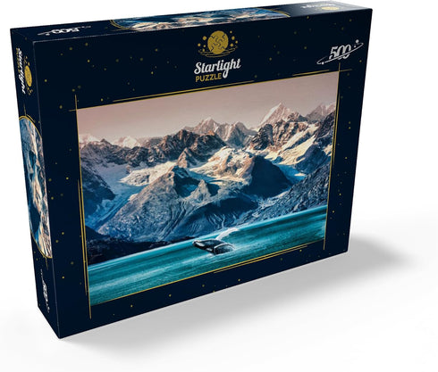 MyPuzzle Alaska Whales - Premium 500 Piece Jigsaw Puzzle, Made in USA
