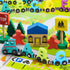 VercanMonth 43 Set 26 14 3 3-7 Pcs Magnetic Wooden Alphabet Number Trains for Kids with Alphabet, Number Trains