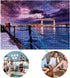 Duluth MN Lift Bridge at Dusk - 1000 Piece Jigsaw Puzzle Game - Colorful Large Artwork for Adults, Teens