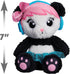 EMMA KATE EK World 7-inch Combo Panda's Sister Coco Plush, Blue Skirt and Pink Bow
