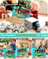 Playset Sets 3-5 Sandbox Kit Sand Table : Sand Bin with Lid Toys Toddler Dinosaur/Ocean Molds Enhance Creativity