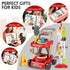 Siwuoke Set, 29 Kids Cleaning Toy Educational Pretend Play Cart with Pcs, Detachable Housekeeping Tools for Toddlers