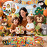 Set Craft24Set BenLouis Fall Party Favors for Kids Thanksgiving Day Classroom Gifts Prize Coloring Books Bulk