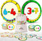 Active Learning Who’s Counting Game - 81 Oversized Number Cards for Addition Subtraction, Multiuse Games for Ages 3-5+