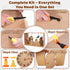 Set -258PCS, Kids Cardboard Construction Tool with Electric Drill & Tool Belt STEM Building Kit for Creative Craft