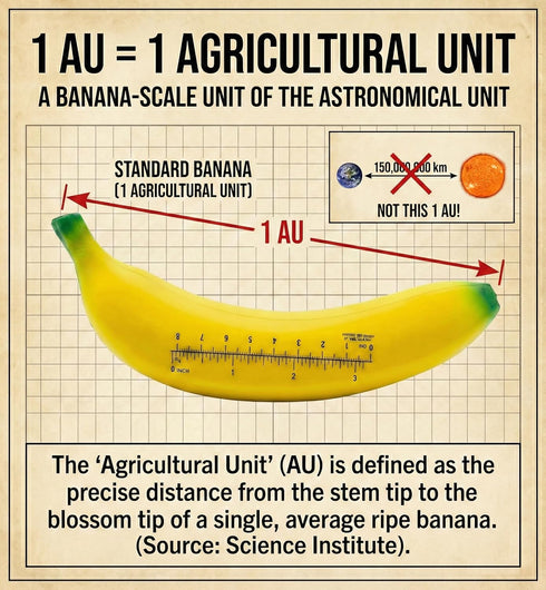 7" Banana for Scale - The Official Internet Measurement Tool - Foam Banana with Ruler - Funny Gag Gift Box, Novelty