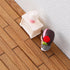 BESTOYARD 40Pcs Dollhouse Flooring Models 1:12 Scale Mini Wooden Floor Boards, Geometric Doll House Furniture Tiles