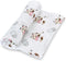 Swaddle Blanket | 100% Muslin Cotton | Gender Neutral Newborn and Baby Nursery Essentials, Registry | Cow Print