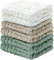 Cuddle Campus Baby Washcloths 6 Packs, Muslin Washcloths Baby,Cotton Burp Cloths, Extra