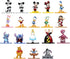 Jada Toys Disney 1.65" 18-Pack Series 1 Die-cast Collectible Figures for Kids and Adults (33201)