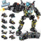 HISTOYE 51-in-1 Robot Building Kit, STEM Erector Set for Kids 8-12, Engineering Construction Toys Gifts