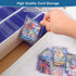 6 Pack 2340 Count Trading Card Storage Box, White Sports Card Organizer for Storing, Protecting and Organizing Soccer