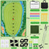 Golf Chipping Game, Battle Royale Indoor Sticky Golf for Kids Outdoor Games, Green