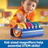 Learning Resources Primary Science Jumbo Magnifiers with Stand - 6 Pieces, Ages 3+, Teacher Supplies