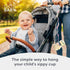 Goji Baby 0-36 Bottle Bungee Cord Strap - Tether with Bungee Cord for Stroller - Dishwasher Safe Strap with Sippy Cup
