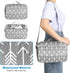 Accmor Stroller Organizer, Universal with Insulated Cup Holder, Large Capacity Stroller Bag Caddy for Uppababy, Doona