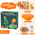 50 1-4 Marble Balance Game - Colorful Marbles with Built-in Storage, Fun Family Challenge for Players, Educational Toy