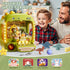 Dinosaur Claw Machine for Kids, Mini Arcade Candy Vending Machine, Party Toys Gifts for Boys and Girls